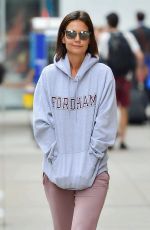 KATIE HOLMES Out in New York 08/31/2018