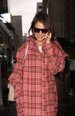 KATIE HOLMES Out in New York 09/09/2018