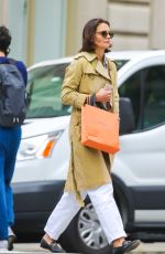 KATIE HOLMES Out on Madison Avenue in New York 09/24/2018