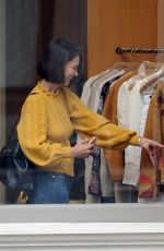 KATIE HOLMES Shopping at Isabel Marant in New York 09/21/2018