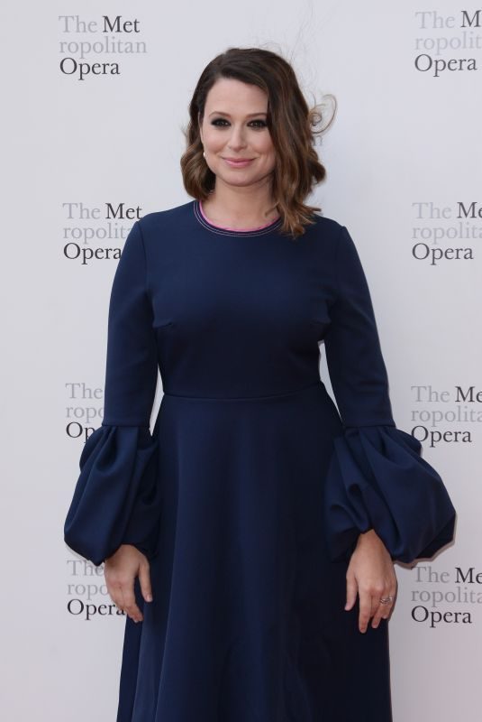 KATIE LOWES at Metropolitan Opera Opening Night in New York 09/24/2018
