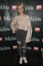 KATIE MCGLYNN at Matilda Press Night in Manchester 09/20/2018