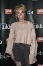 KATIE MCGLYNN at Matilda Press Night in Manchester 09/20/2018