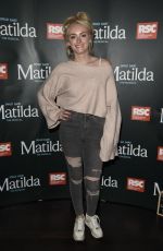 KATIE MCGLYNN at Matilda Press Night in Manchester 09/20/2018