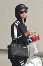 KATY PERRY Leaves Dermatologist in Beverly Hills 09/28/2018