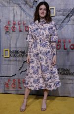 KAYLA FOSTER at Free Solo Premiere in New York 09/20/2018