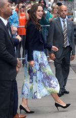 KEIRA KNIGHTLEY Arrives at Good Morning America in New York 09/13/2018