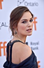 KEIRA KNIGHTLEY at Colette Premiere at Toronto International Film Festival 09/11/2018
