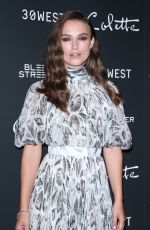 KEIRA KNIGHTLEY at Colette Special Screening in New York 09/13/2018