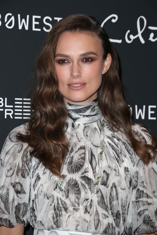 KEIRA KNIGHTLEY at Colette Special Screening in New York 09/13/2018