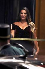 KELLY BROOK Leaves Dorchester Hotel in London 09/10/2018