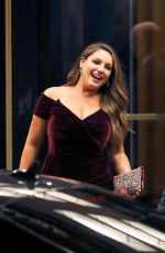 KELLY BROOK Leaves Dorchester Hotel in London 09/10/2018