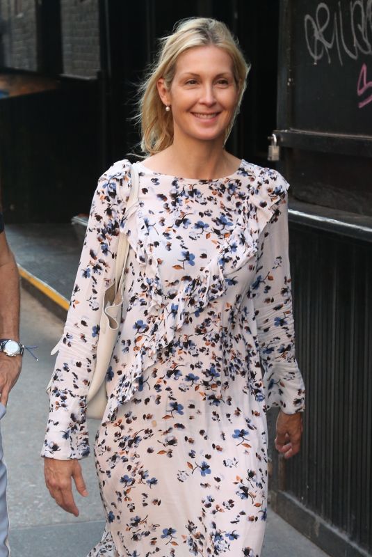 KELLY RUTHERFORD Out in New York 09/03/2018
