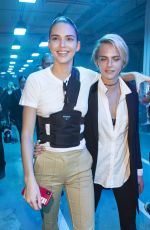 KENDALL JENNER and CARA DELEVINGNE Out in Paris 09/27/2018