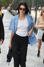 KENDALL JENNER Arrives at Fendi Fittings in Milan 09/19/2018