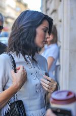 KENDALL JENNER Arrives at Four Seasons George V Hotel in Paris 09/11/2018