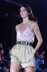 KENDALL JENNER at Alberta Ferretti Runway Shoe at Milan Fashion Week 09/19/2018