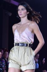 KENDALL JENNER at Alberta Ferretti Runway Shoe at Milan Fashion Week 09/19/2018