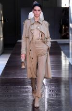 KENDALL JENNER at Burberry Runway Show at LFW in London 09/17/2018