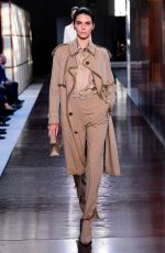 KENDALL JENNER at Burberry Runway Show at LFW in London 09/17/2018