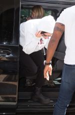 KENDALL JENNER at Charles De Gaulles Airport in Paris 09/10/2018