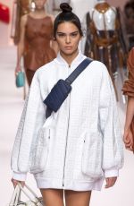 KENDALL JENNER at Fendi Runway Show in Milan 09/20/2018