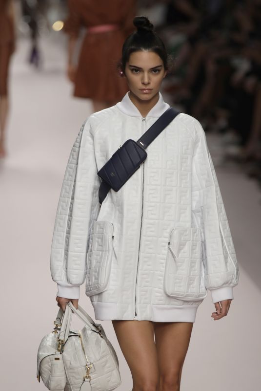 KENDALL JENNER at Fendi Runway Show in Milan 09/20/2018