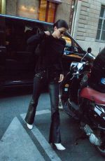 KENDALL JENNER at Kinugawa Restaurant in Paris 09/10/2018