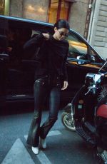 KENDALL JENNER at Kinugawa Restaurant in Paris 09/10/2018