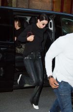 KENDALL JENNER at Kinugawa Restaurant in Paris 09/10/2018