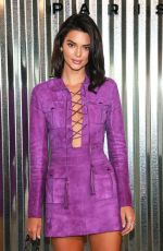 KENDALL JENNER at Longchamp Fashion Show in New York 09/08/2018