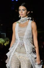 KENDALL JENNER at Missoni Runway Show at Milan Fashion Week 09/22/2018
