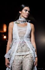 KENDALL JENNER at Missoni Runway Show at Milan Fashion Week 09/22/2018