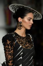 KENDALL JENNER at Moschino Runway Show at Milan Fashion Week 0920/2018