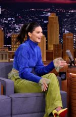 KENDALL JENNER at Tonight Show Starring Jimmy Fallon in New York 09/07/2018