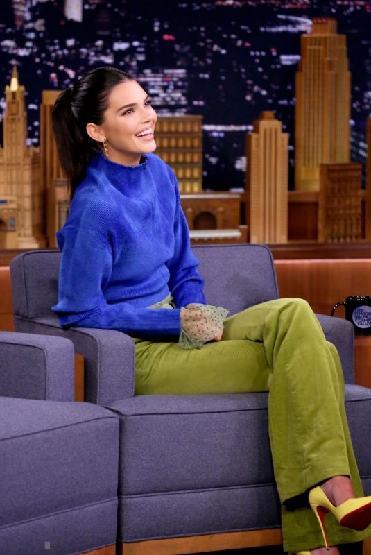KENDALL JENNER at Tonight Show Starring Jimmy Fallon in New York 09/07/2018