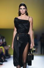 KENDALL JENNER at Versace Runway Show at Milan Fashion Week 09/21/2018