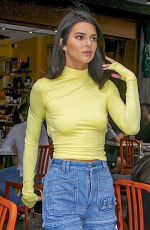 KENDALL JENNER Leaves Bar Pitti in New York 09/08/2018