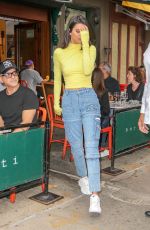 KENDALL JENNER Leaves Bar Pitti in New York 09/08/2018