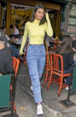 KENDALL JENNER Leaves Bar Pitti in New York 09/08/2018