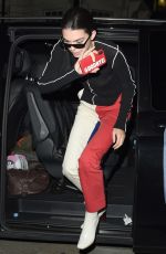KENDALL JENNER Night Out in London 09/17/2018