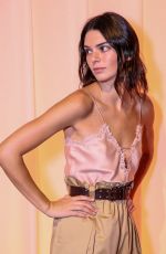 KENDALL JENNER on the Backstage of Alberta Ferretti Fashion Show 09/19/2018