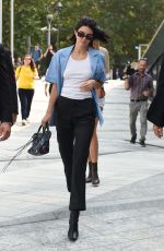 KENDALL JENNER Out adn About in Milan 09/19/2018