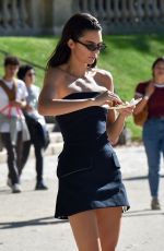 KENDALL JENNER Out at Paris Fashion Week 09/27/2018