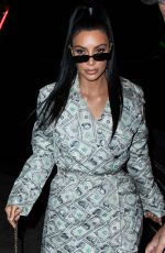 KIM KARDASHIAN at Delilah in West Hollywood 09/27/2018