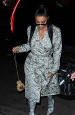 KIM KARDASHIAN at Delilah in West Hollywood 09/27/2018