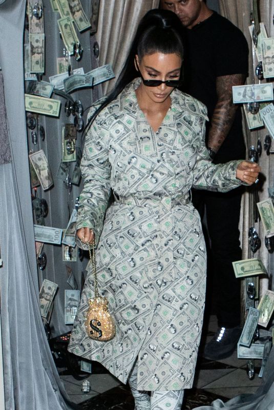 KIM KARDASHIAN at Delilah in West Hollywood 09/27/2018