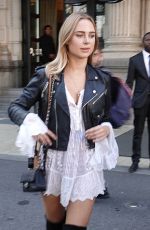 KIMBERLEY GARNER at Giorgio Armani Show at Milan Fashion Week 09/23/2018