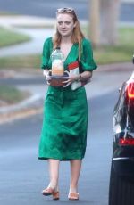 KIRSTEN DUNST and DAKOTA FANNING Out in Los Angeles 09/19/2018
