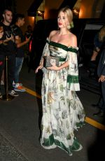 KITTY SPENCER Out at Milan Fashion Week 09/23/2018